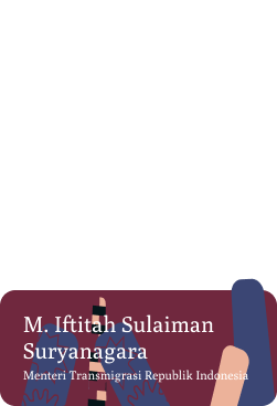 M. Iftitah Sulaiman Suryanagara - Menteri Transmigrasi Republik Indonesia